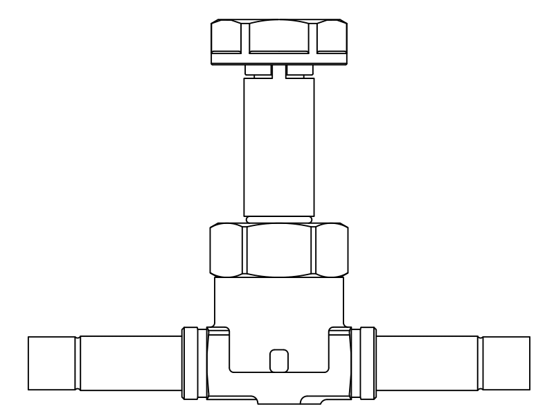 常閉電磁閥1038/3S,內(nèi)連焊接接頭,活塞先導式