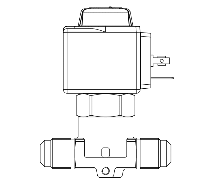 常閉電磁閥1050/6A6,SAE直螺紋接頭,活塞先導(dǎo)式