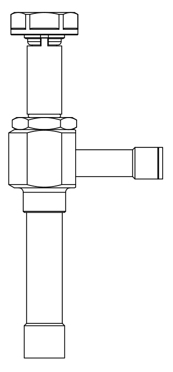 電磁膨脹閥2028/M12S09,帶可互換閥芯,閥芯型號(hào)09