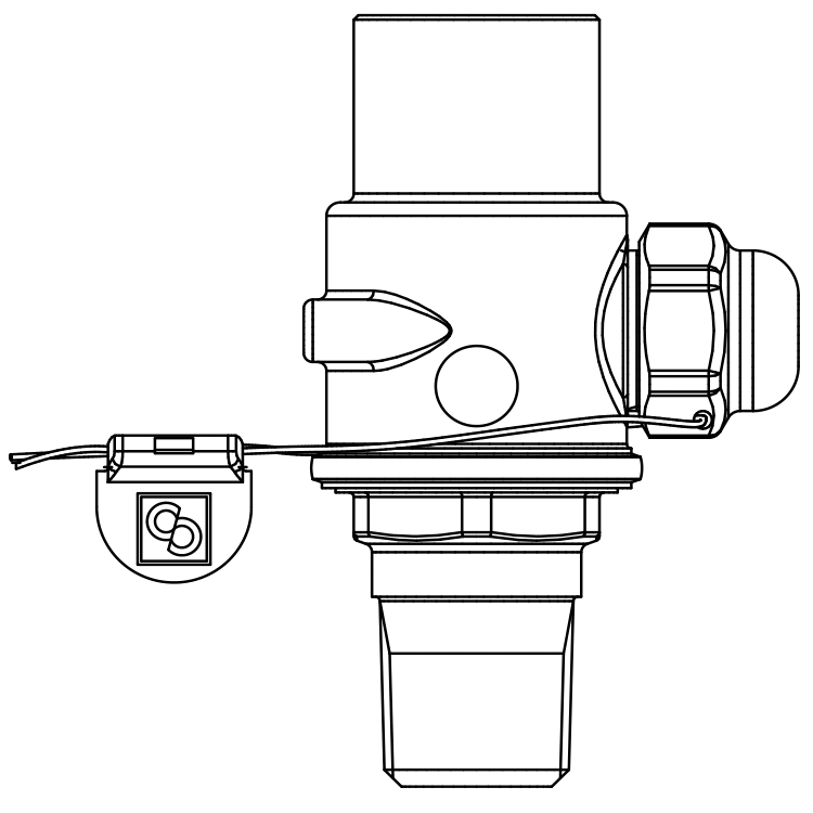 安全閥用球關(guān)閉閥3064/44,NPT錐形螺紋接頭