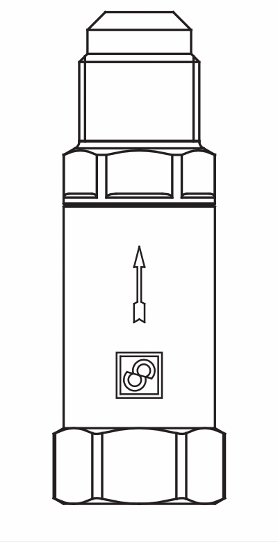 儲(chǔ)油器壓力閥3150/X02,SAE喇叭口直螺紋接頭