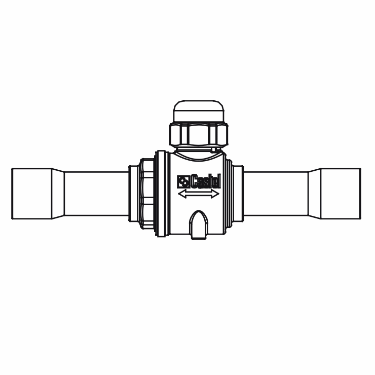 球閥6591/M42,ODS銅管內(nèi)連接焊接接頭